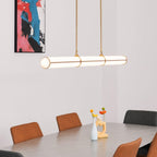 Cylindrical Ceiling Suspension Lamp Lighting Lobby