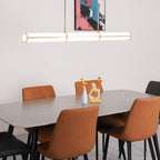 Cylindrical Ceiling Suspension Lamp Lighting Lobby