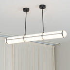 Cylindrical Ceiling Suspension Lamp Lighting Lobby