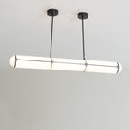 Cylindrical Ceiling Suspension Lamp Lighting Lobby