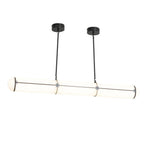 Cylindrical Ceiling Suspension Lamp Lighting Lobby
