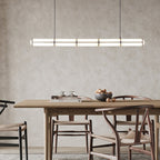 Cylindrical Ceiling Suspension Lamp Lighting Lobby