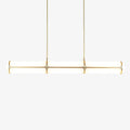 Cylindrical Ceiling Suspension Lamp Lighting Lobby