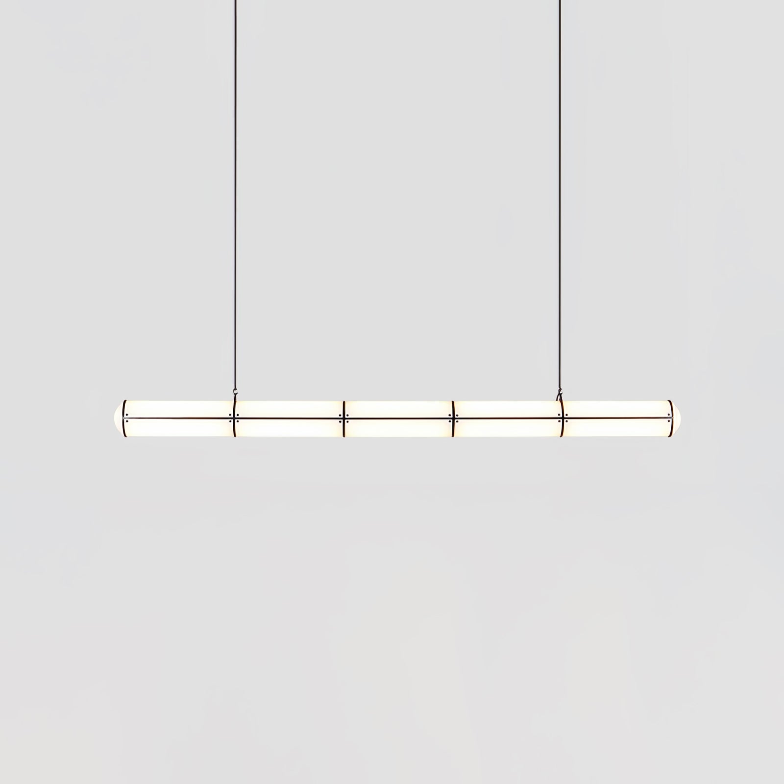 Cylindrical Ceiling Suspension Lamp Lighting Lobby