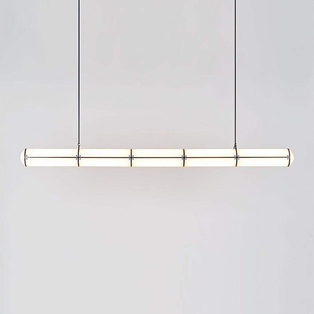 Cylindrical Ceiling Suspension Lamp Lighting Lobby
