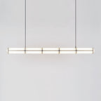Cylindrical Ceiling Suspension Lamp Lighting Lobby