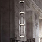 Cylindrical LED Ceiling Suspension Light Lighting Lobby