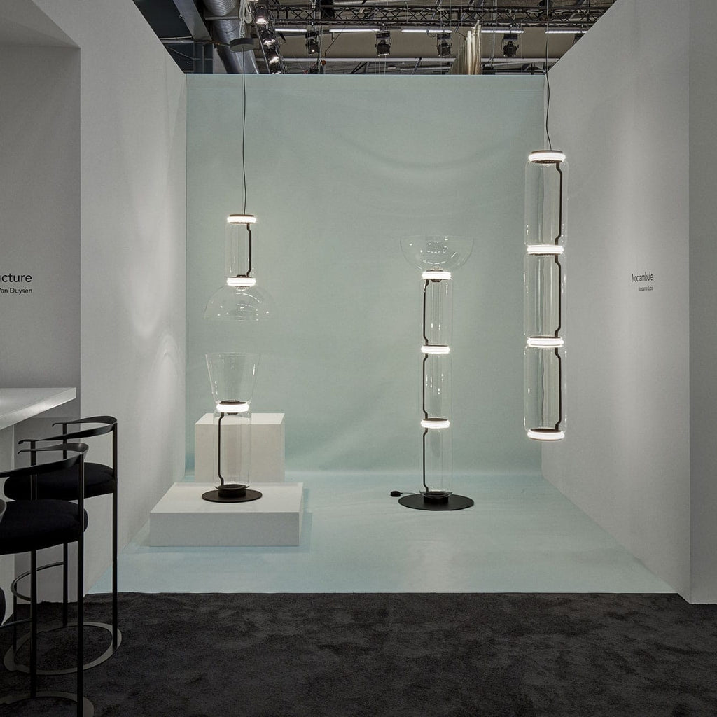 Cylindrical LED Ceiling Suspension Light Lighting Lobby