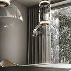 Cylindrical LED Ceiling Suspension Light Lighting Lobby