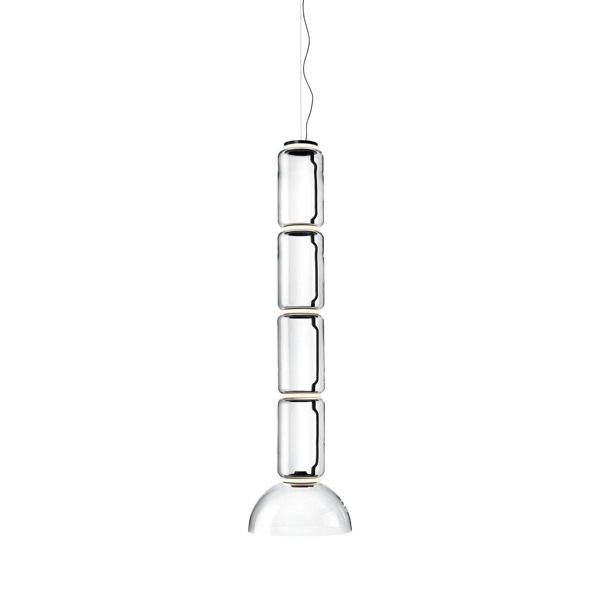 Cylindrical LED Ceiling Suspension Light Lighting Lobby