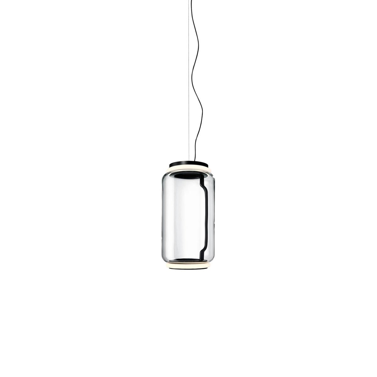 Cylindrical LED Ceiling Suspension Light Lighting Lobby
