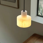 Cyls Alabaster Ceiling Suspension Lamp Lighting Lobby