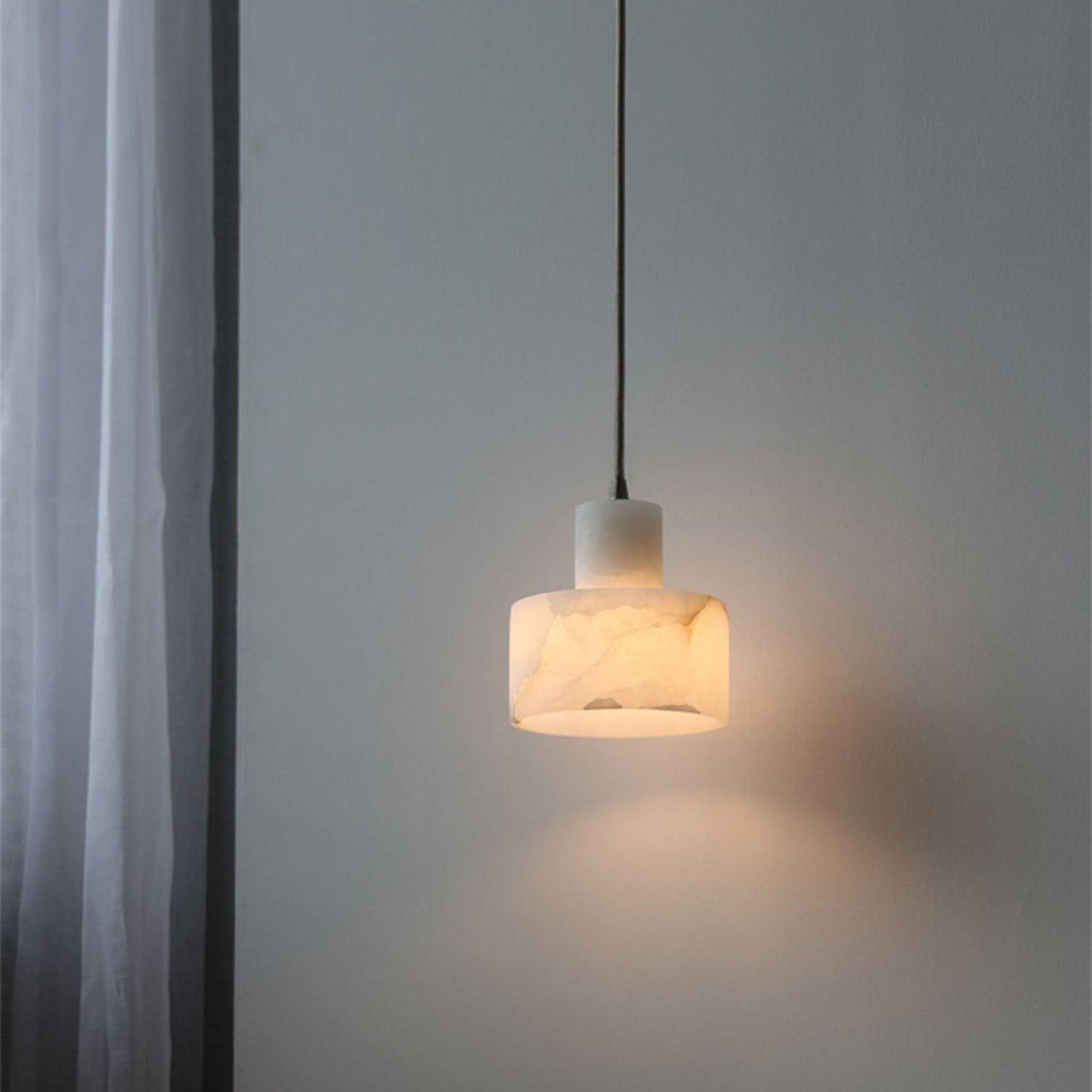 Cyls Alabaster Ceiling Suspension Lamp Lighting Lobby