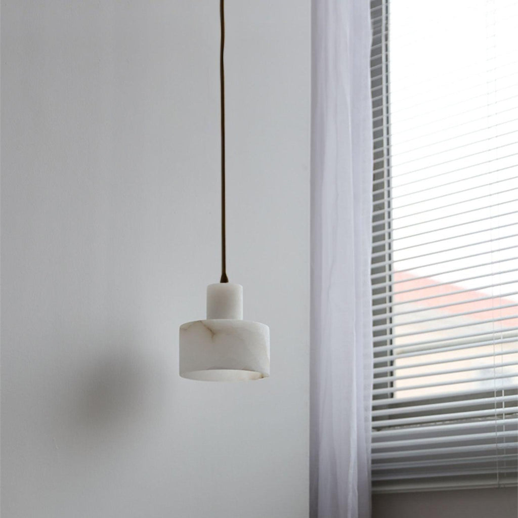 Cyls Alabaster Ceiling Suspension Lamp Lighting Lobby
