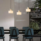 Cyls Alabaster Ceiling Suspension Lamp Lighting Lobby