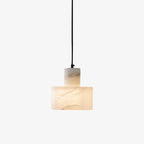 Cyls Alabaster Ceiling Suspension Lamp Lighting Lobby