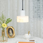 Cyls Alabaster Ceiling Suspension Lamp Lighting Lobby
