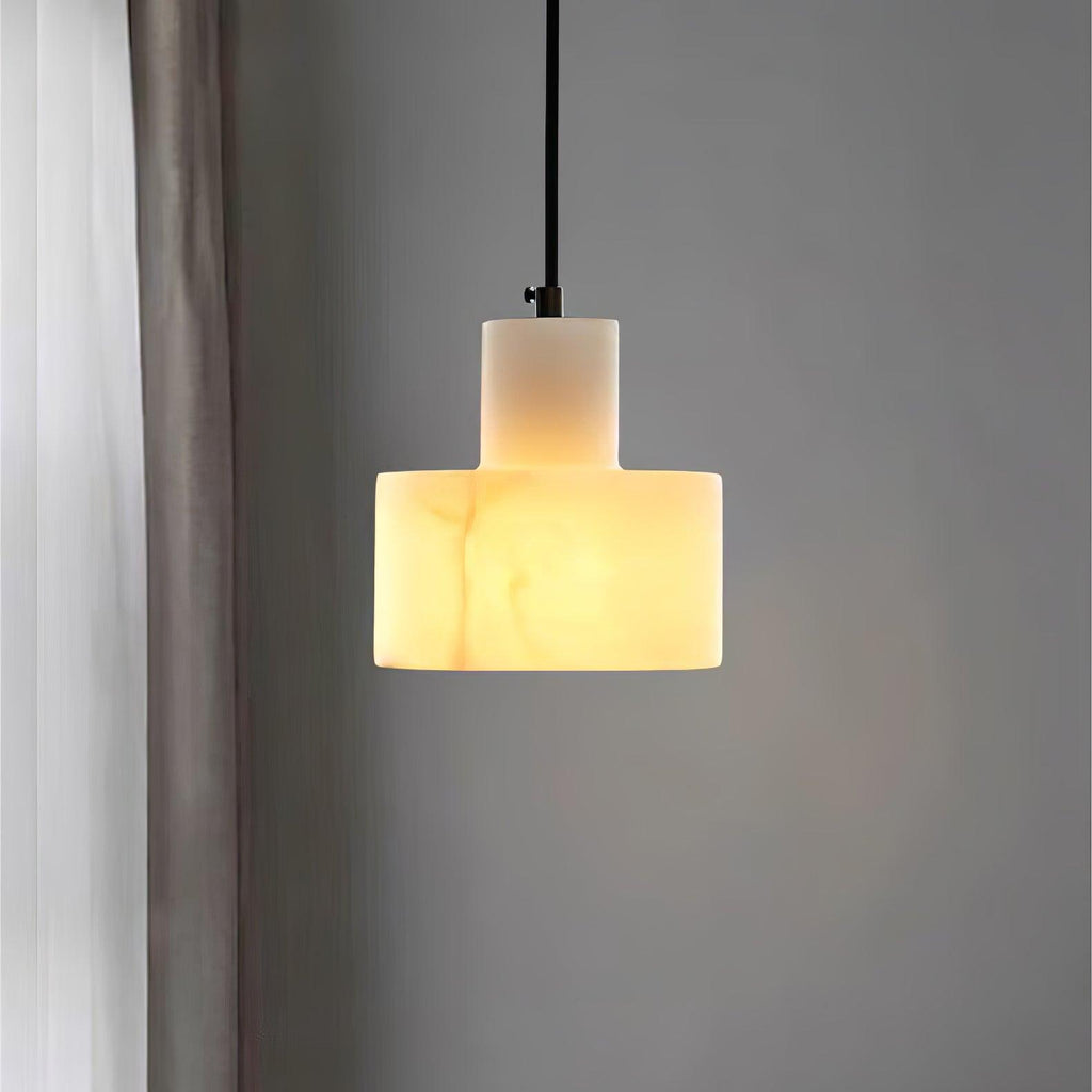 Cyls Alabaster Ceiling Suspension Lamp Lighting Lobby