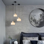 Cyls Alabaster Ceiling Suspension Lamp Lighting Lobby