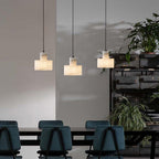 Cyls Alabaster Ceiling Suspension Lamp Lighting Lobby