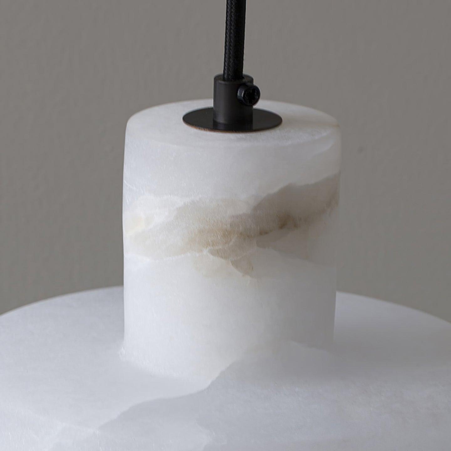 Cyls Alabaster Ceiling Suspension Lamp Lighting Lobby