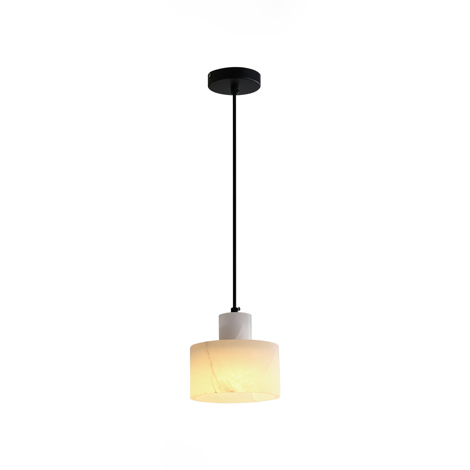 Cyls Alabaster Ceiling Suspension Lamp Lighting Lobby