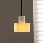 Cyls Alabaster Ceiling Suspension Lamp Lighting Lobby