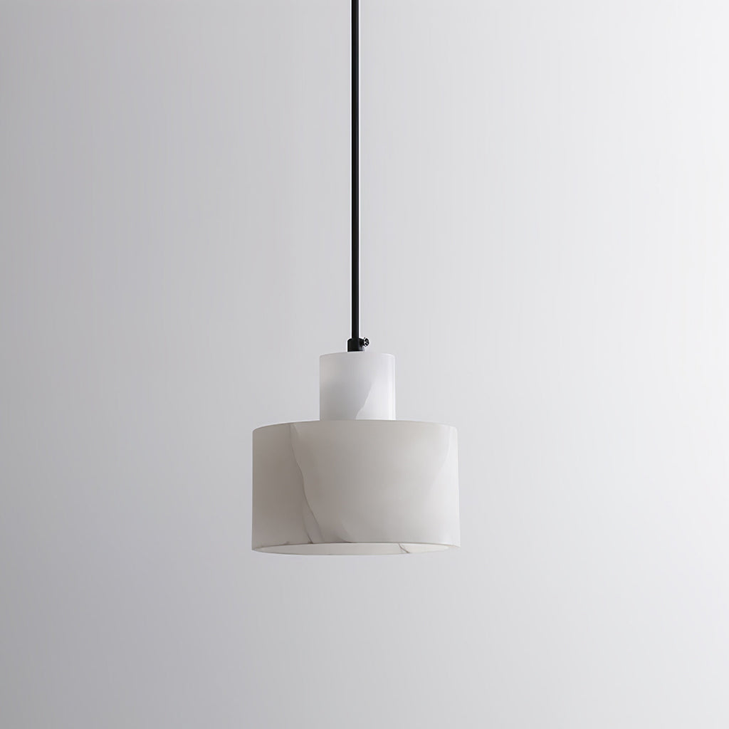 Cyls Alabaster Ceiling Suspension Lamp Lighting Lobby