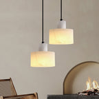 Cyls Alabaster Ceiling Suspension Lamp Lighting Lobby