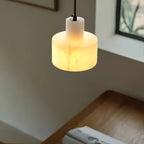Cyls Alabaster Ceiling Suspension Lamp Lighting Lobby