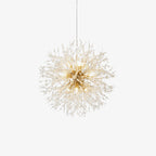 Dandelion Crystal Ceiling Pendant Lighting Lobby