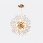 Dandelion Crystal Ceiling Pendant Lighting Lobby
