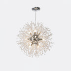 Dandelion Crystal Ceiling Pendant Lighting Lobby