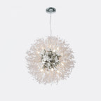 Dandelion Crystal Ceiling Pendant Lighting Lobby