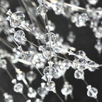 Dandelion Crystal Ceiling Pendant Lighting Lobby