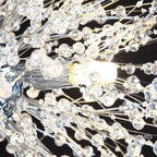 Dandelion Crystal Ceiling Pendant Lighting Lobby