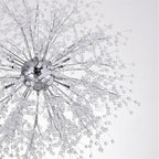 Dandelion Crystal Ceiling Pendant Lighting Lobby