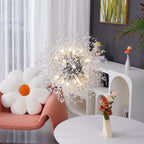 Dandelion Crystal Ceiling Pendant Lighting Lobby