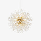 Dandelion Crystal Ceiling Pendant Lighting Lobby