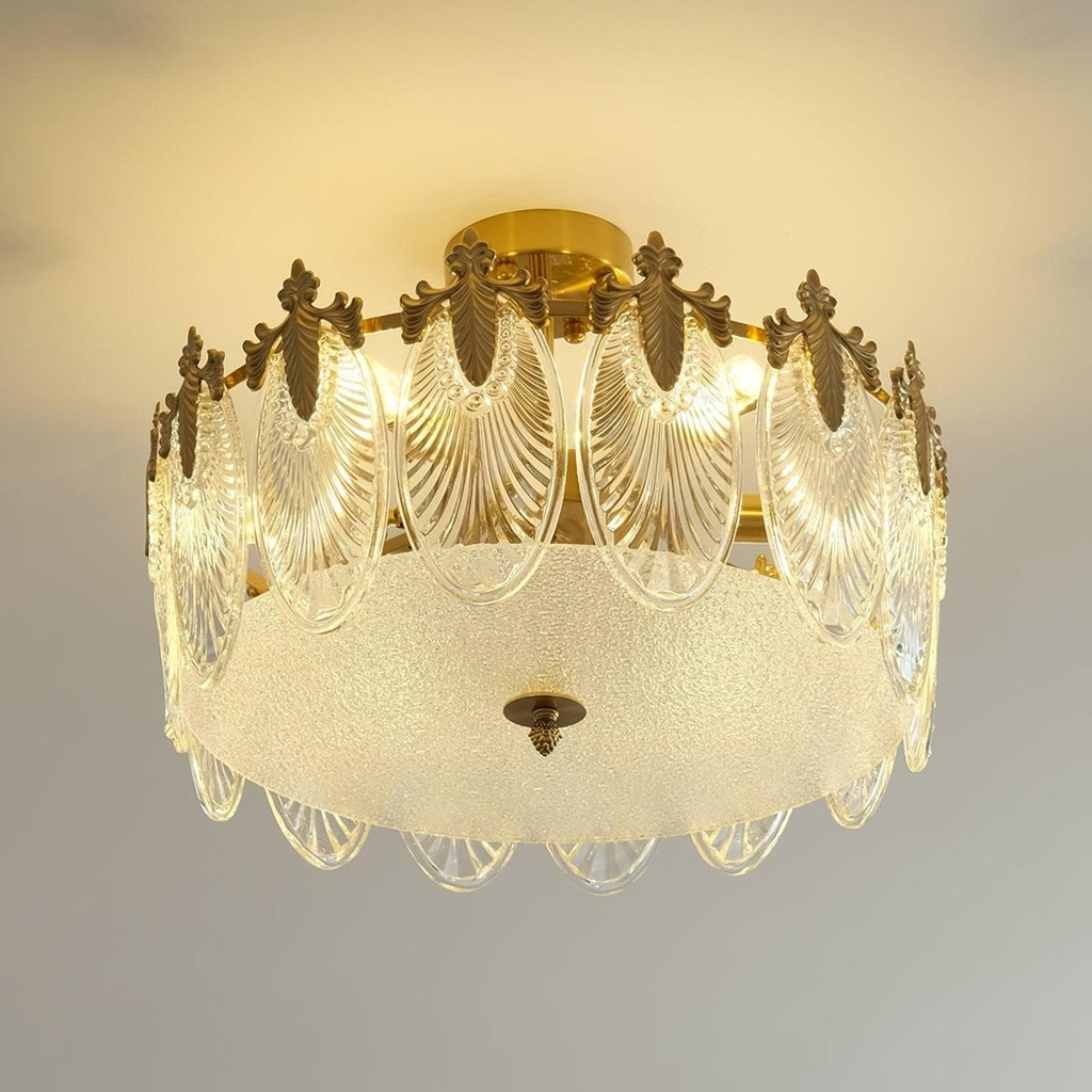 Decorative Design Glass Ceiling Pendant Lighting Lobby
