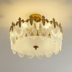 Decorative Design Glass Ceiling Pendant Lighting Lobby