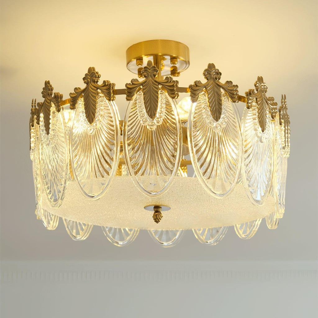 Decorative Design Glass Ceiling Pendant Lighting Lobby