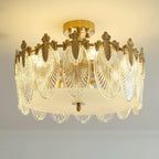 Decorative Design Glass Ceiling Pendant Lighting Lobby