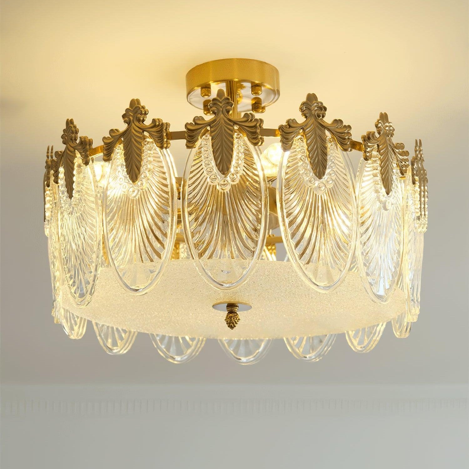 Decorative Design Glass Ceiling Pendant Lighting Lobby