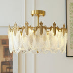 Decorative Design Glass Ceiling Pendant Lighting Lobby