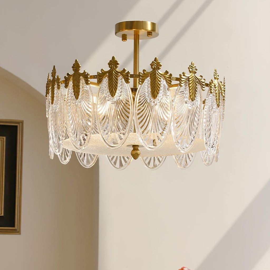 Decorative Design Glass Ceiling Pendant Lighting Lobby