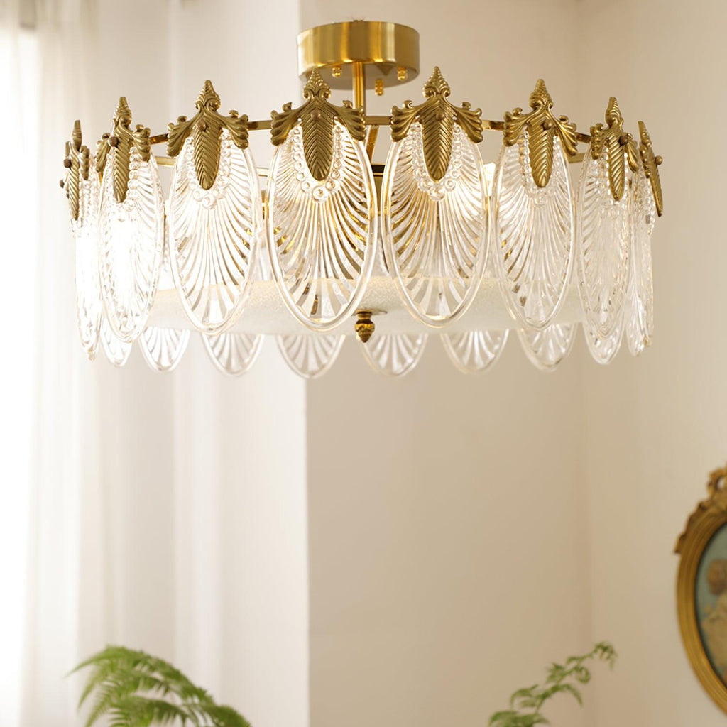 Decorative Design Glass Ceiling Pendant Lighting Lobby
