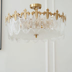 Decorative Design Glass Ceiling Pendant Lighting Lobby