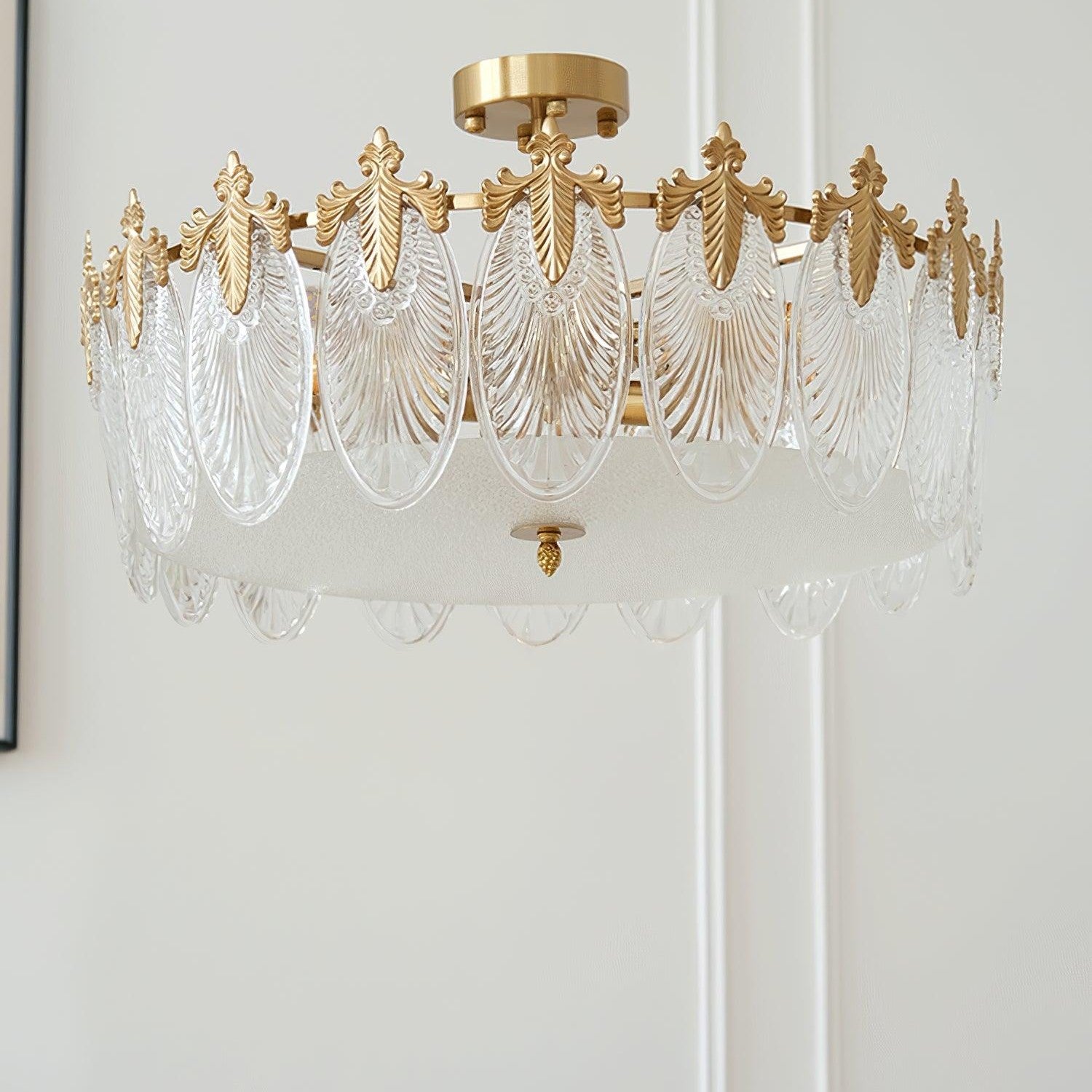 Decorative Design Glass Ceiling Pendant Lighting Lobby