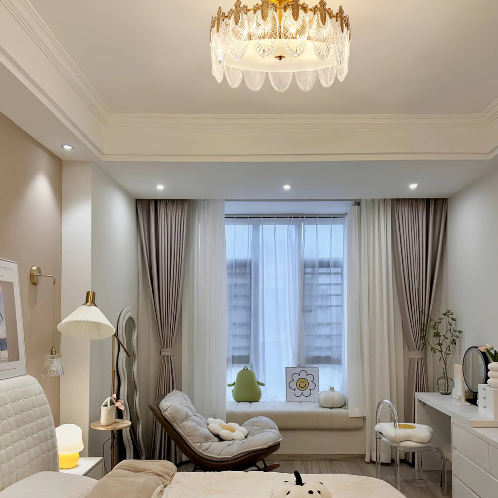 Decorative Design Glass Ceiling Pendant Lighting Lobby